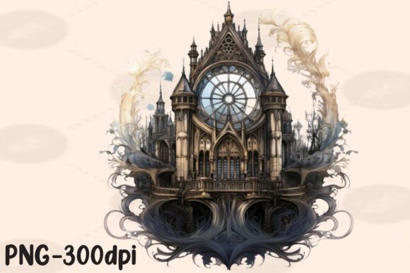 Download Antique Gothic Sublimation - Premium Bundle