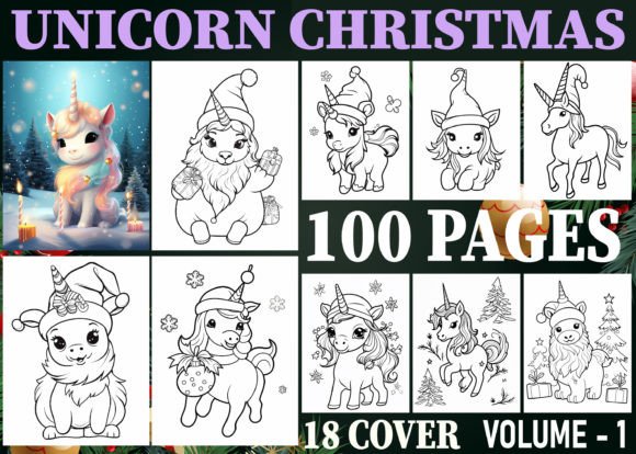 Download 100+ Unicorn Christmas Coloring Pages - Unicorn christmas Collection