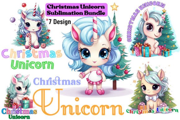 Download Unicorn Christmas PNG - Unicorn christmas Collection